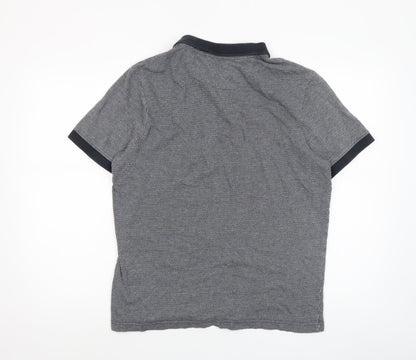 Mens UK Size L Farah 100% Cotton Polo Shirt