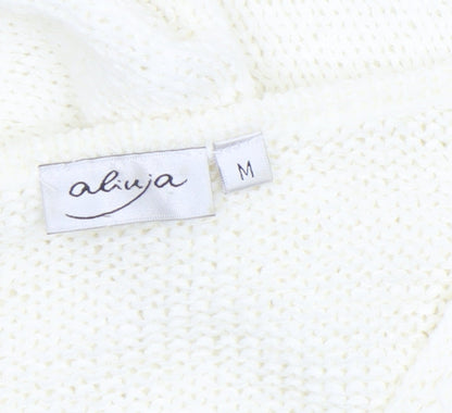 Womens UK Size M aliuja Ivory Pullover Jumper