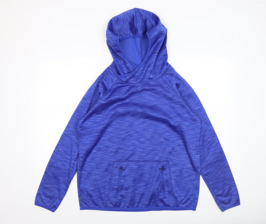 Womens UK Size 12-14 Dunnes Stores Blue Pullover Hoodie