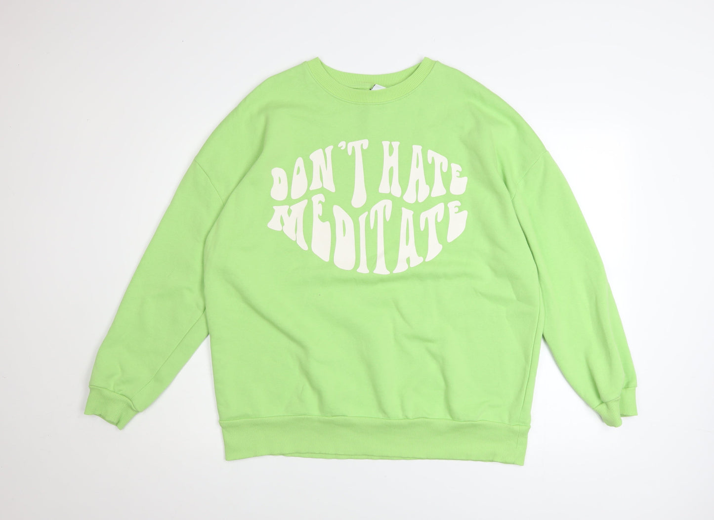 Womens UK Size M George Green Pullover Sweatshirt