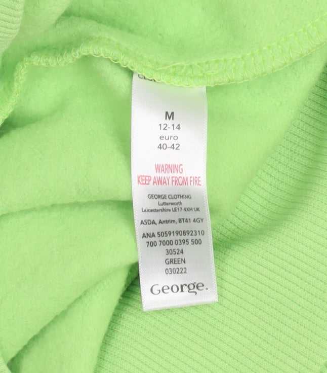 Womens UK Size M George Green Pullover Sweatshirt