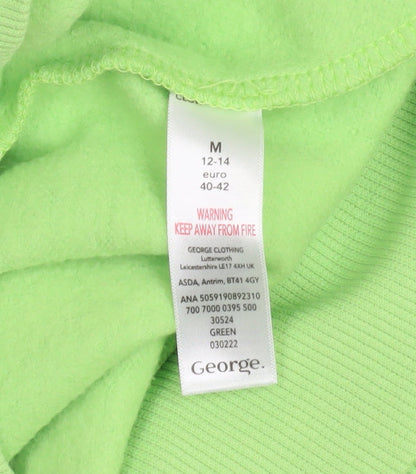 Womens UK Size M George Green Pullover Sweatshirt