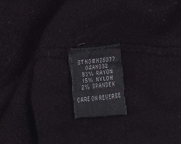 Mens UK Size L YUKA Black Basic Jacket