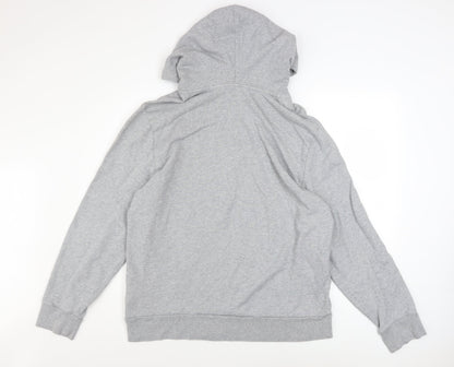 Mens UK Size L Levi's Grey Pullover Hoodie