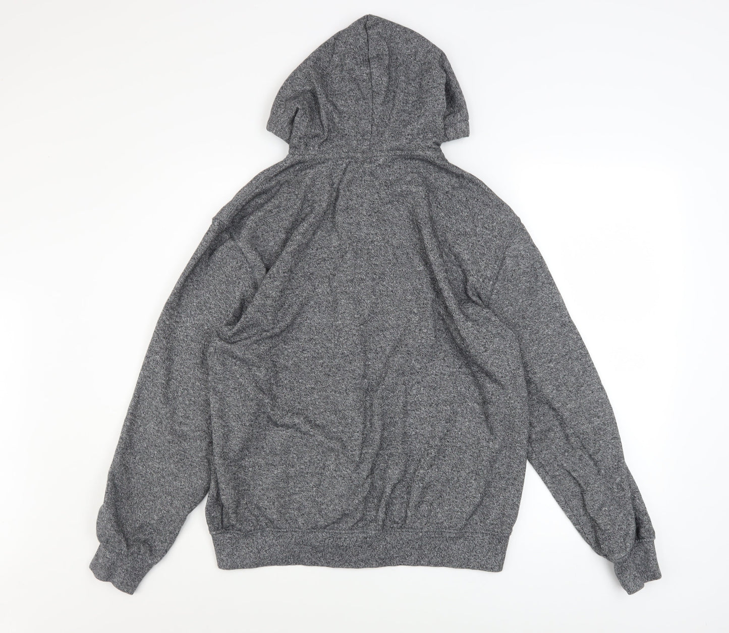 Mens UK Size S H&M Grey Full Zip Hoodie