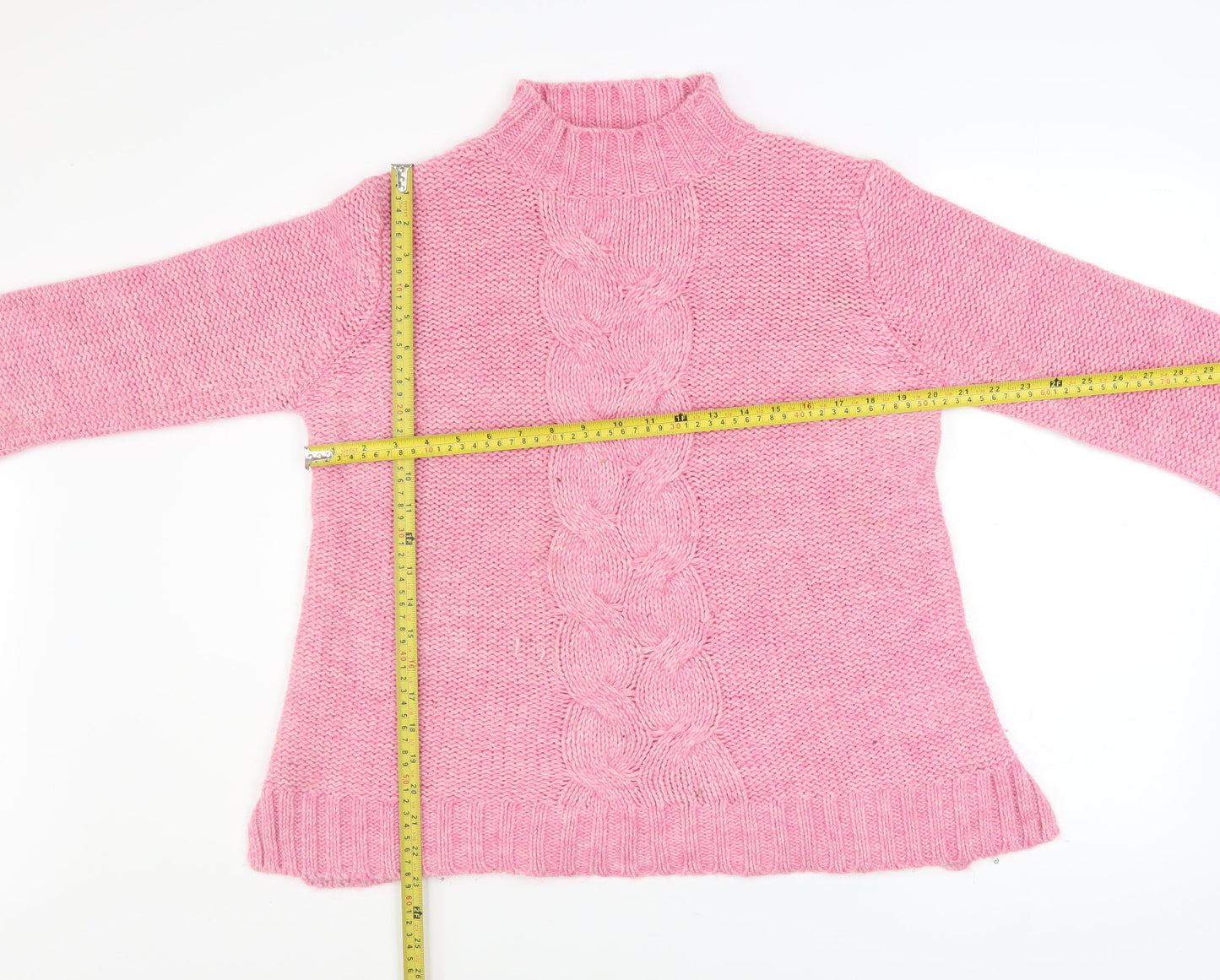 Womens UK Size 12 Ellos Pink Pullover Jumper