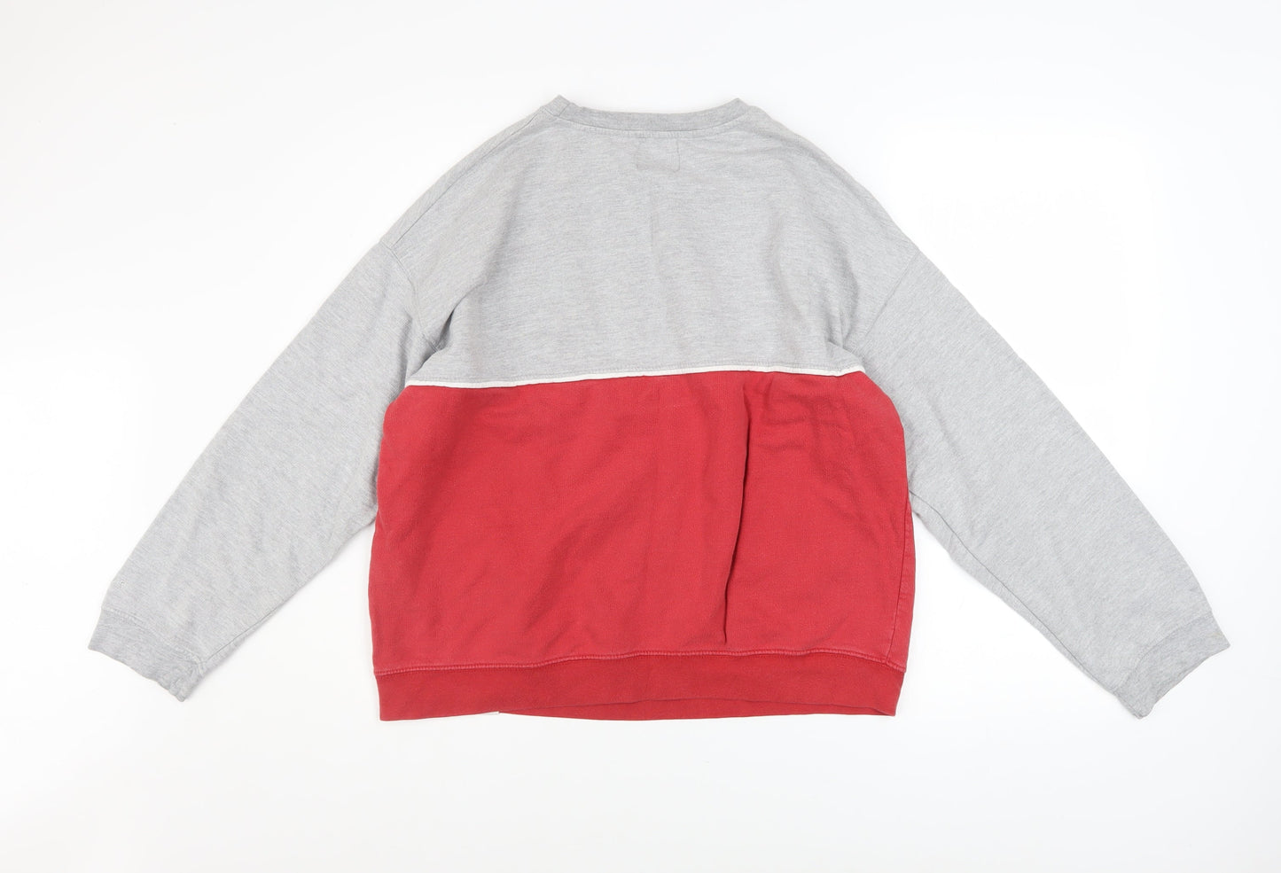 Womens UK Size S Pull & Bear Multicoloured Pullover Sweatshirt