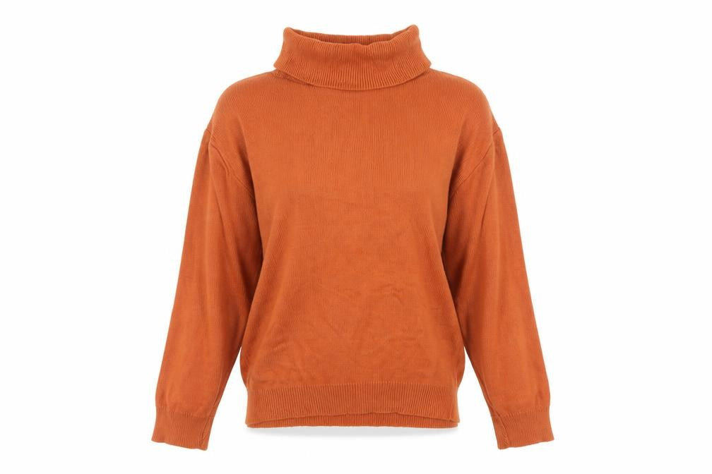 Womens UK Size S Boohoo Brown Pullover Jumper