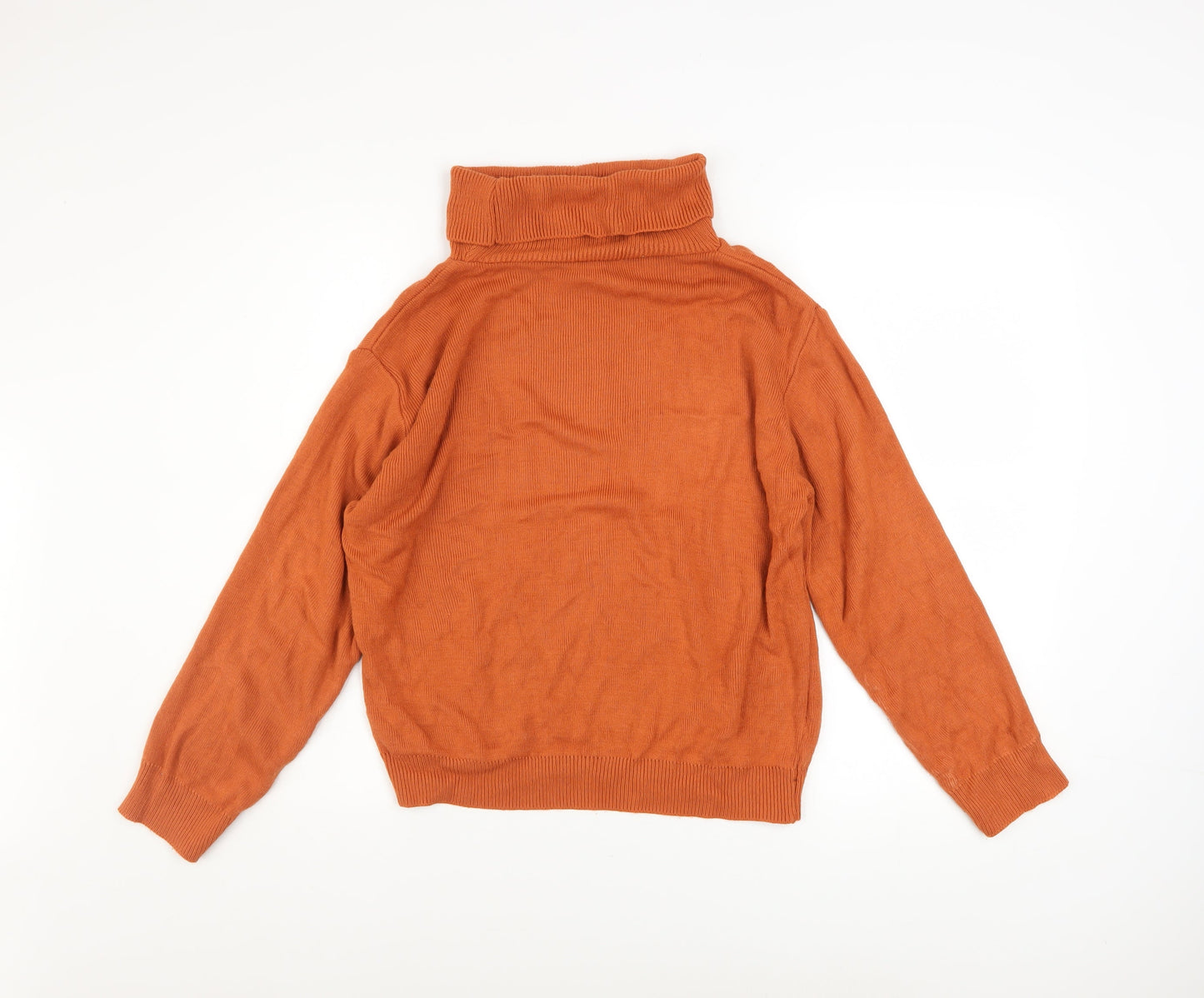 Womens UK Size S Boohoo Brown Pullover Jumper