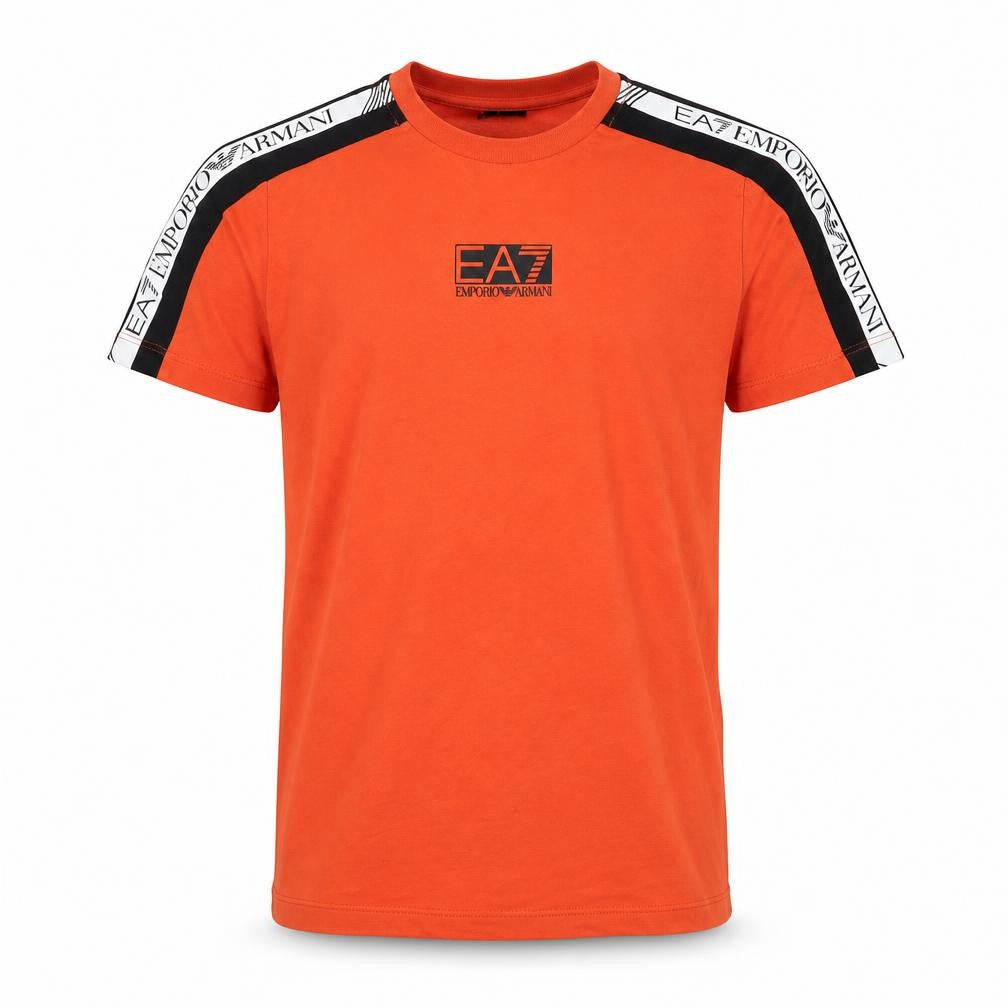 Boys UK Size 12 Years Emporio Armani Orange Basic T-Shirt