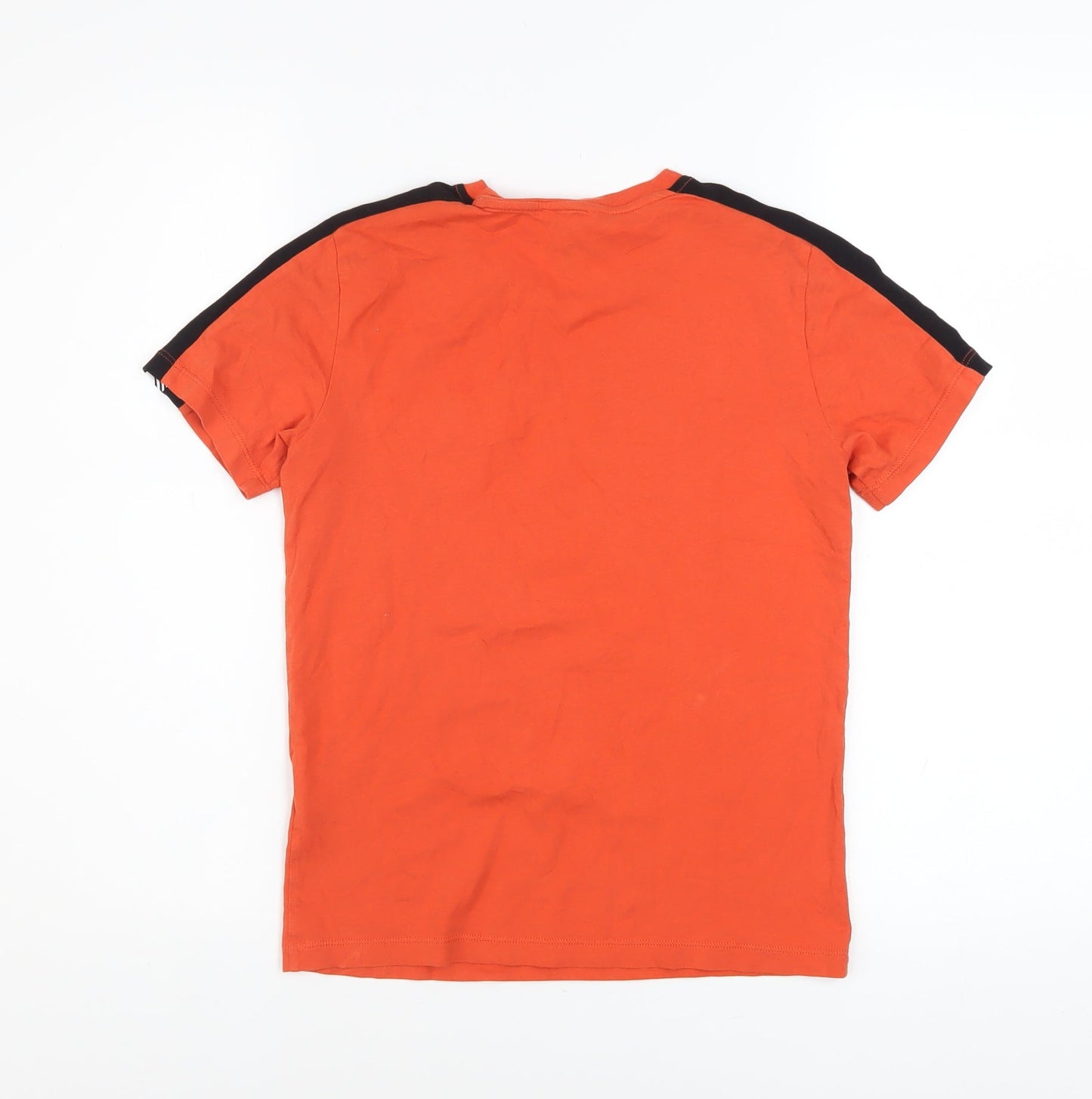 Boys UK Size 12 Years Emporio Armani Orange Basic T-Shirt