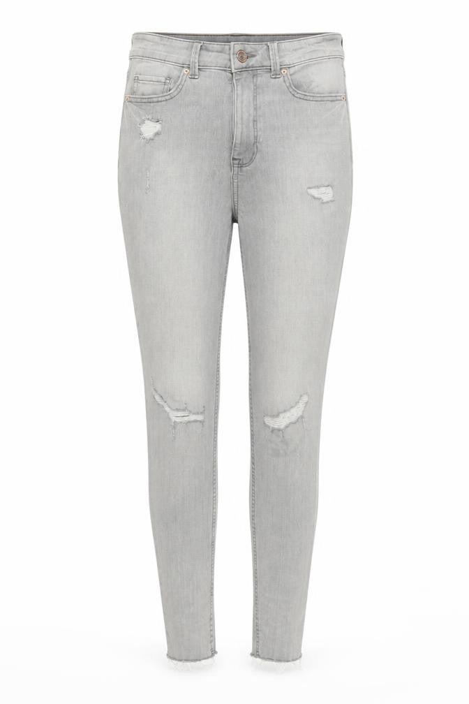 Womens UK Size 10 Marks and Spencer Regular Fit Skinny Grey Jeans