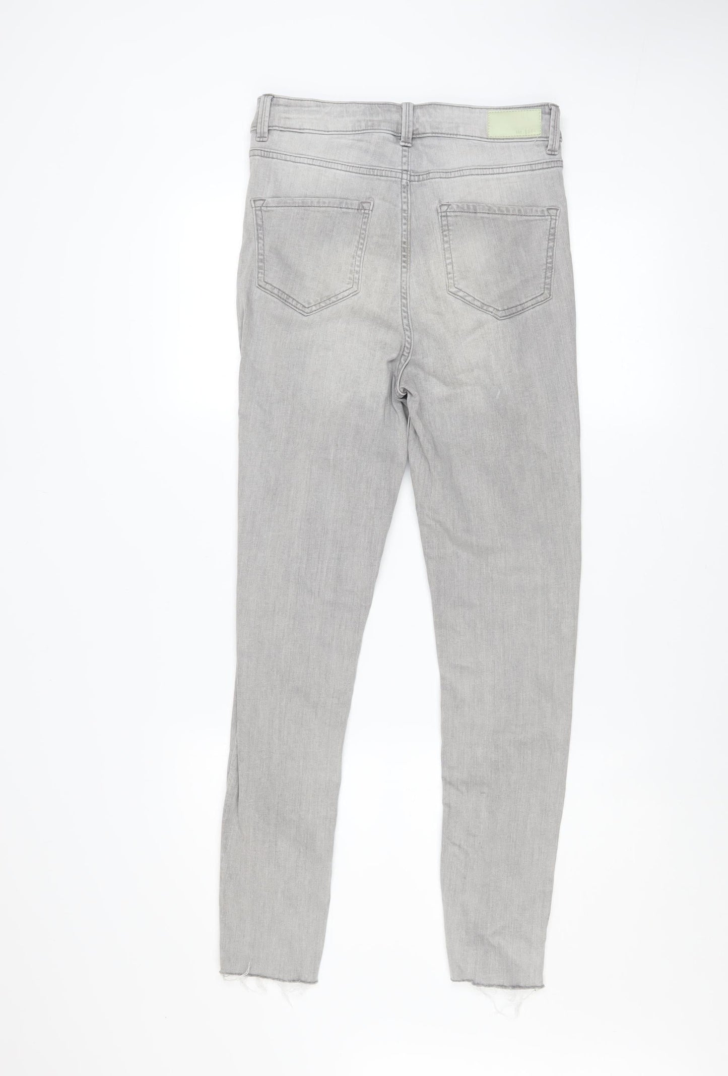 Womens UK Size 10 Marks and Spencer Regular Fit Skinny Grey Jeans