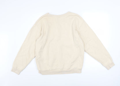 Womens UK Size 8 Slazenger Beige Pullover Sweatshirt