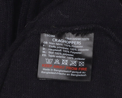 Mens UK Size L Craghoppers Black Pullover Sweatshirt