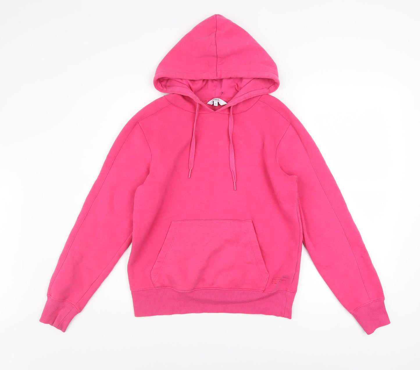 Womens UK Size XS NEXT Pink Pullover Hoodie