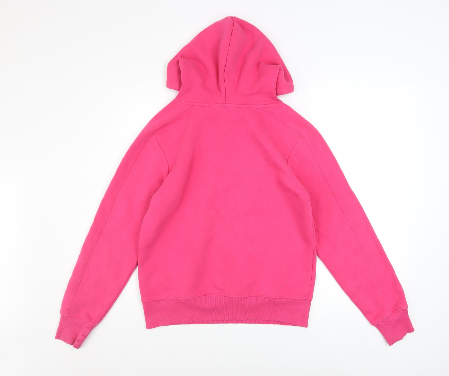 Womens UK Size XS NEXT Pink Pullover Hoodie
