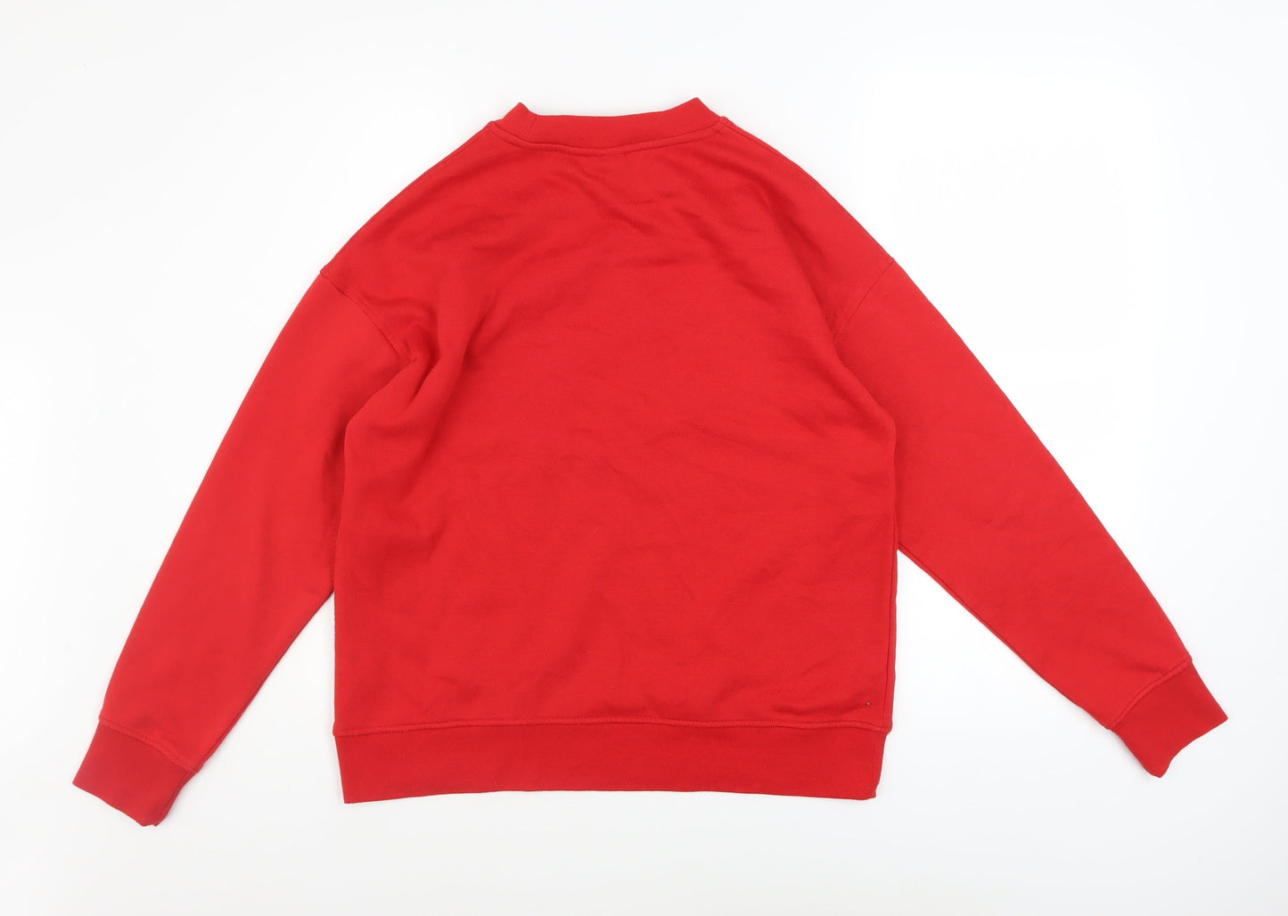 Womens UK Size XS Disney Red Pullover Sweatshirt