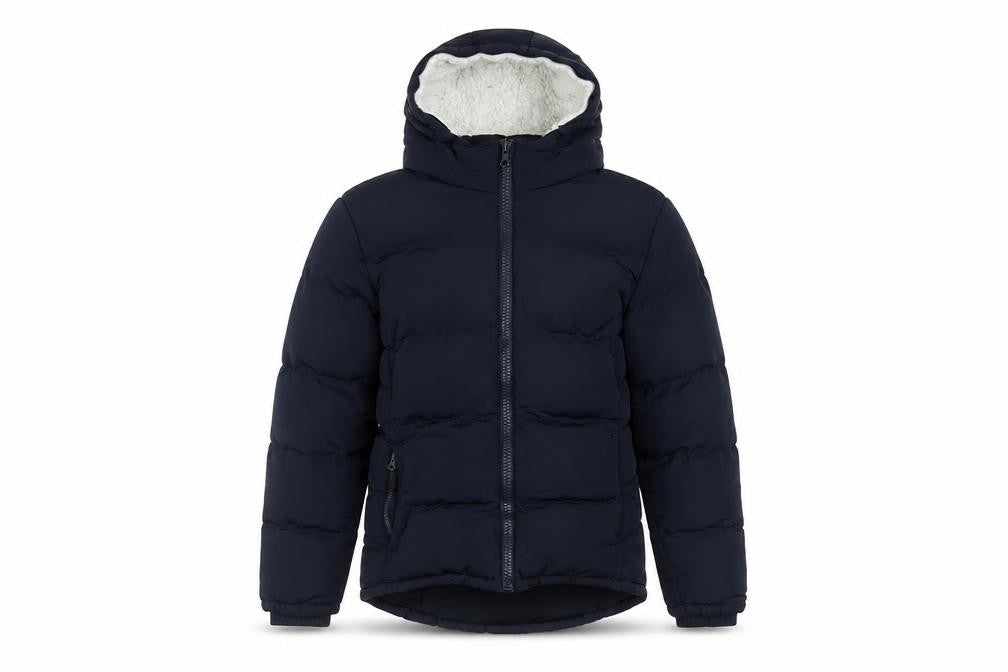 Womens UK Size 10 SoulCal & Co Blue Puffer Jacket