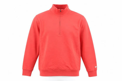 Mens UK Size M Nike Red 1/2 Zip Sweatshirt