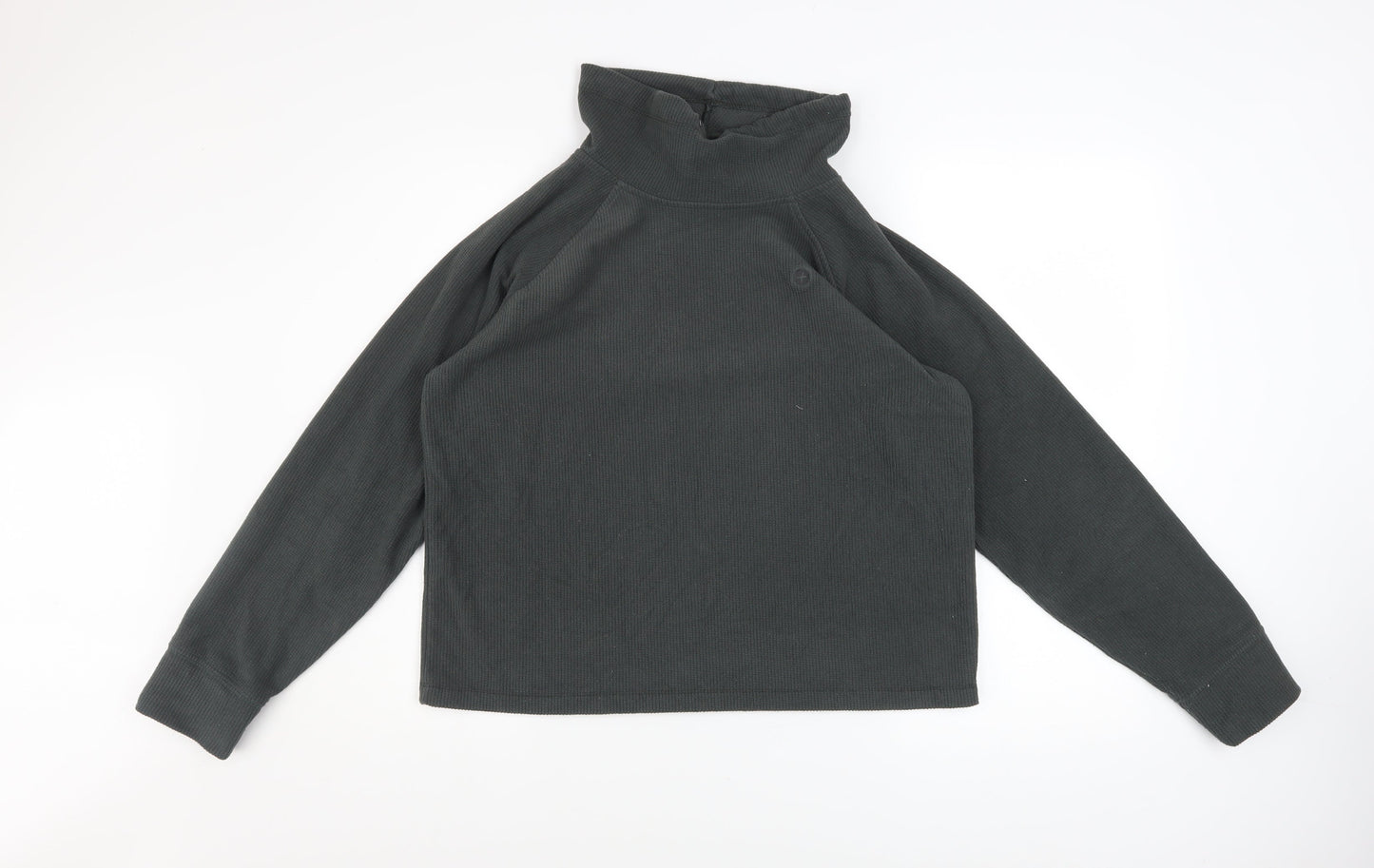 Womens UK Size S Gym+Coffee Green Pullover Sweatshirt