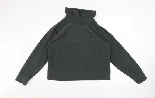 Womens UK Size S Gym+Coffee Green Pullover Sweatshirt