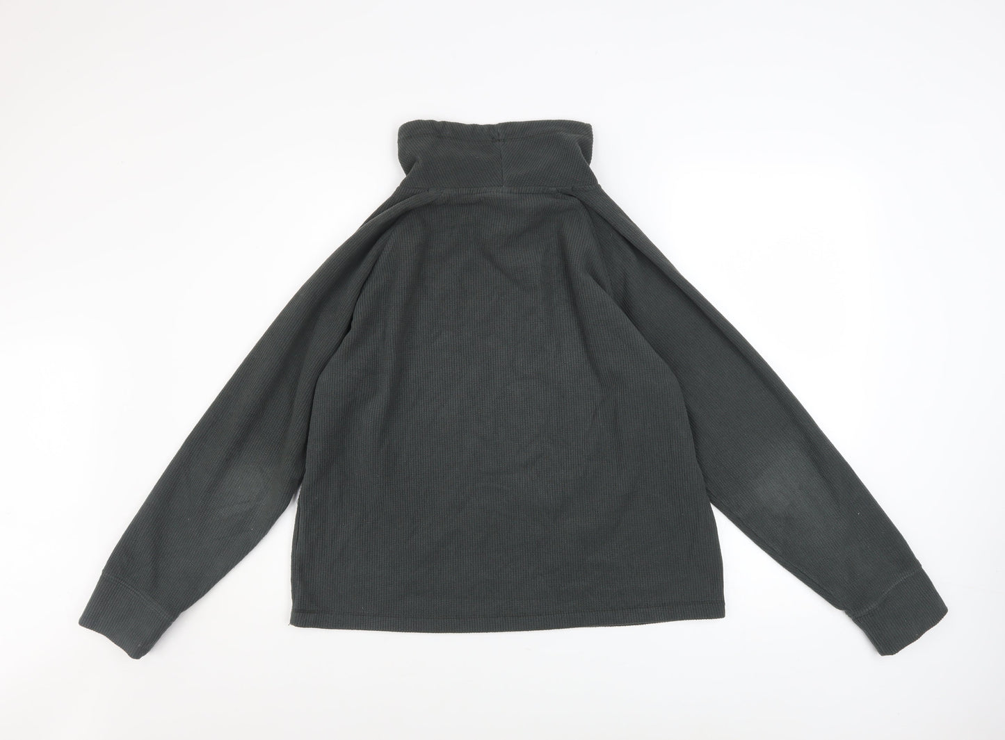 Womens UK Size S Gym+Coffee Green Pullover Sweatshirt