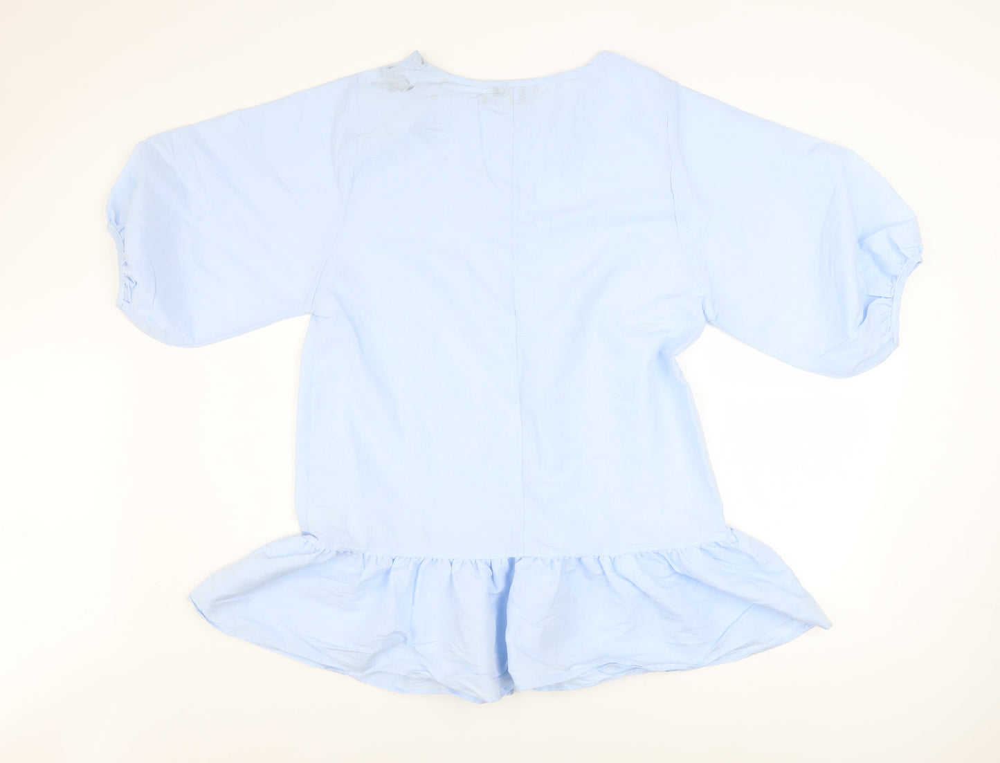 Womens UK Size 14 Primark Blue Tunic Blouse