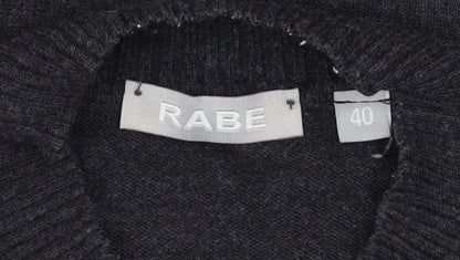 Womens UK Size 12 Rabe Black Cardigan Jumper
