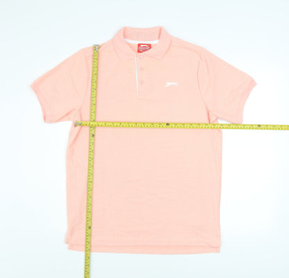 Mens UK Size S Slazenger Polyester Blend Polo Shirt