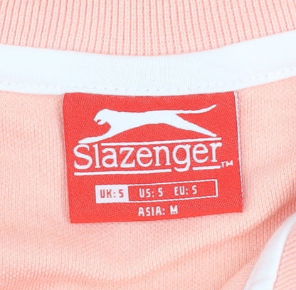 Mens UK Size S Slazenger Polyester Blend Polo Shirt