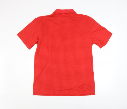 Mens UK Size L Slazenger Red GolfGym & TrainingRunning & JoggingWalking Polo