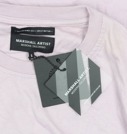 Marshall Artist Men's Purple Cotton Graphic T-Shirt Size S