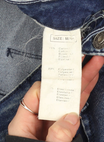 Womens UK Size 10 GIRL VIVI Slim Fit Ankle Blue Jeans