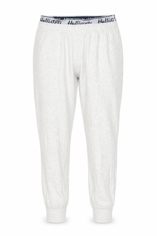 Womens UK Size L Hollister Relaxed Fit Jogger Grey Trousers