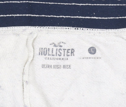 Womens UK Size L Hollister Relaxed Fit Jogger Grey Trousers