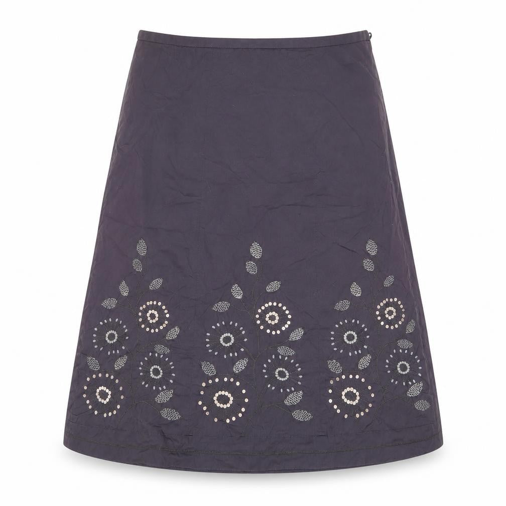 Womens UK Size 12 NEXT A-Line Twill Skirt