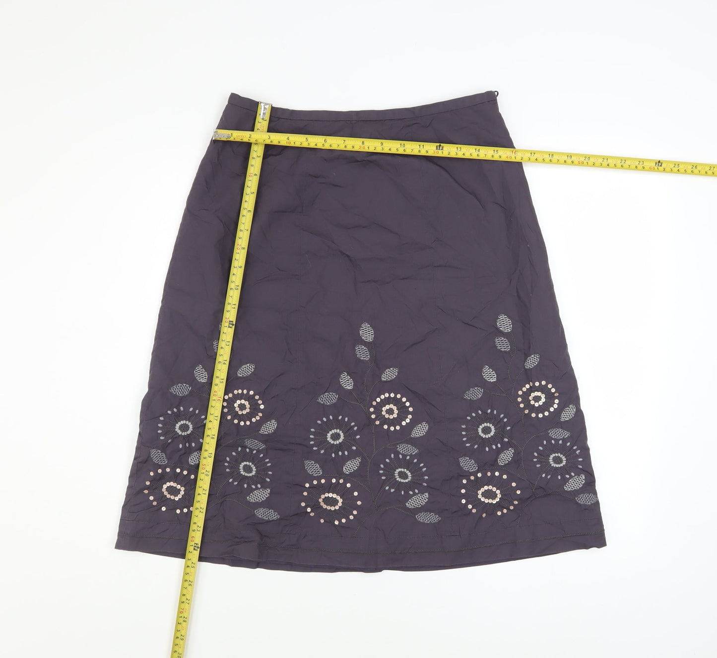 Womens UK Size 12 NEXT A-Line Twill Skirt