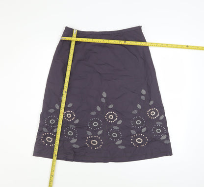 Womens UK Size 12 NEXT A-Line Twill Skirt