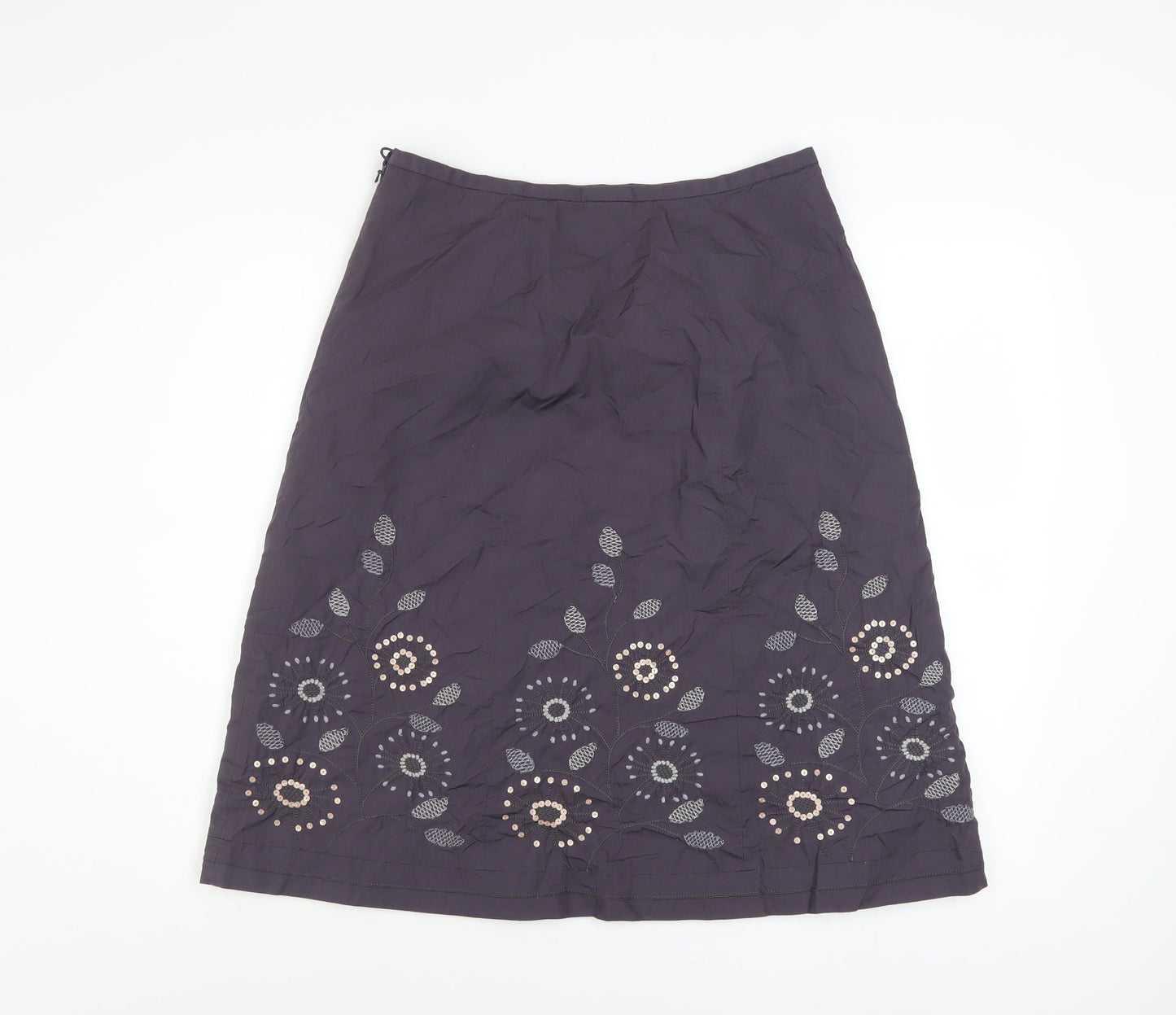 Womens UK Size 12 NEXT A-Line Twill Skirt