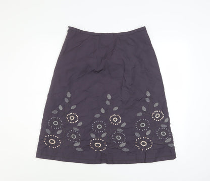 Womens UK Size 12 NEXT A-Line Twill Skirt