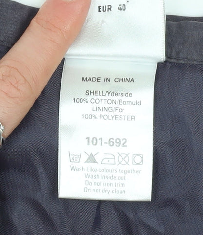 Womens UK Size 12 NEXT A-Line Twill Skirt
