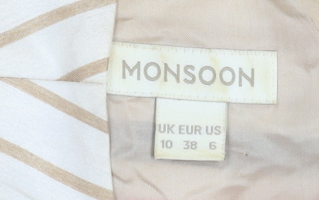 Womens UK Size 10 Monsoon Sheath Dress