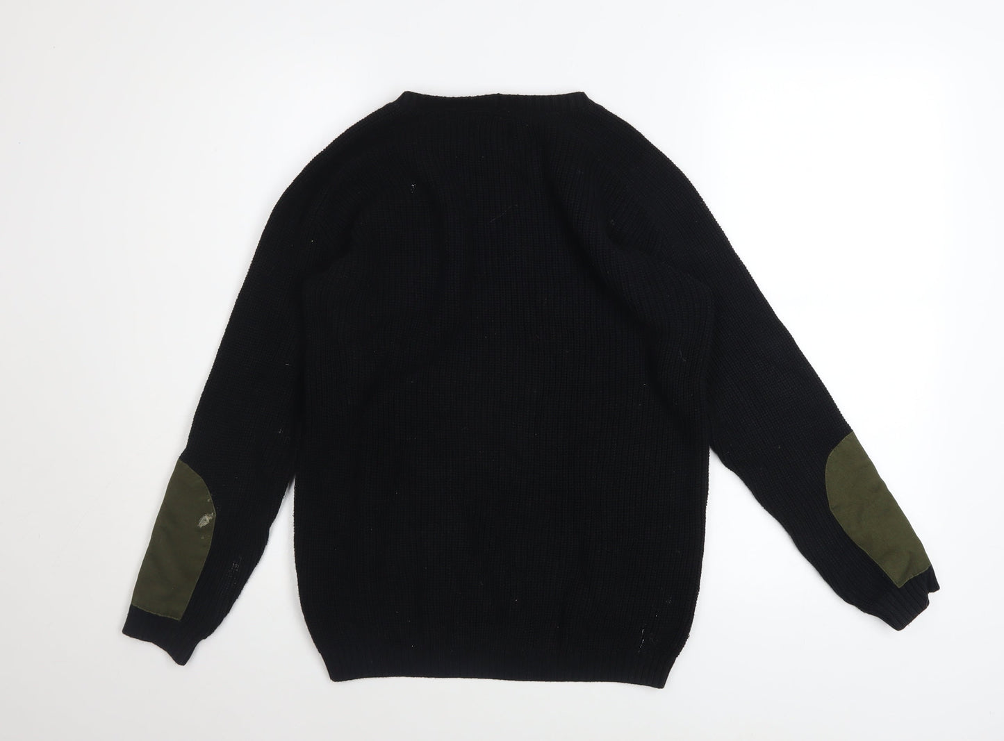 Boys UK Size 11-12 Years Firetrap Black Pullover Jumper