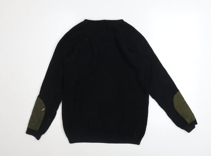Boys UK Size 11-12 Years Firetrap Black Pullover Jumper