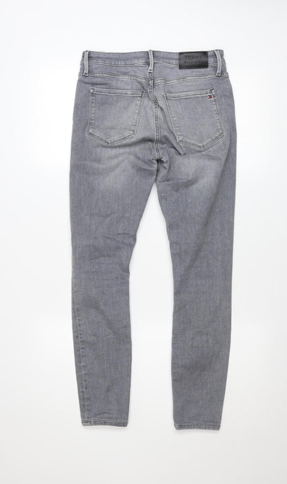 Mens UK Size M Tommy Hilfiger Slim Fit Skinny Grey Jeans