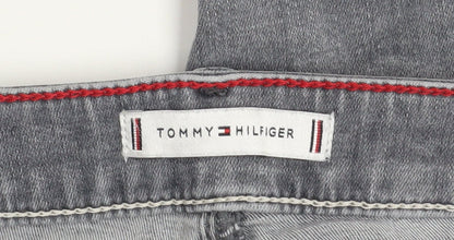 Mens UK Size M Tommy Hilfiger Slim Fit Skinny Grey Jeans