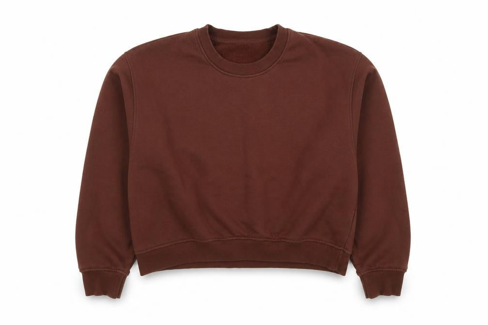 Womens UK Size L Zara Brown Pullover Sweatshirt