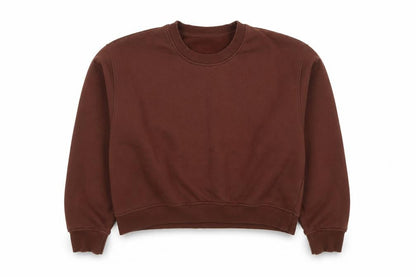 Womens UK Size L Zara Brown Pullover Sweatshirt