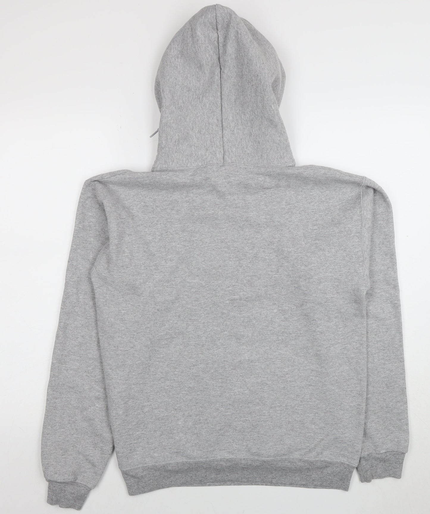 Mens UK Size S Hanes Grey Pullover Hoodie